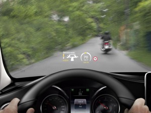 HUD de Mercedes (Clase C)